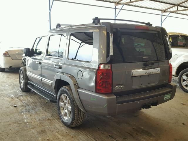 1J8HG58258C160363 - 2008 JEEP COMMANDER Grafit foto 3
