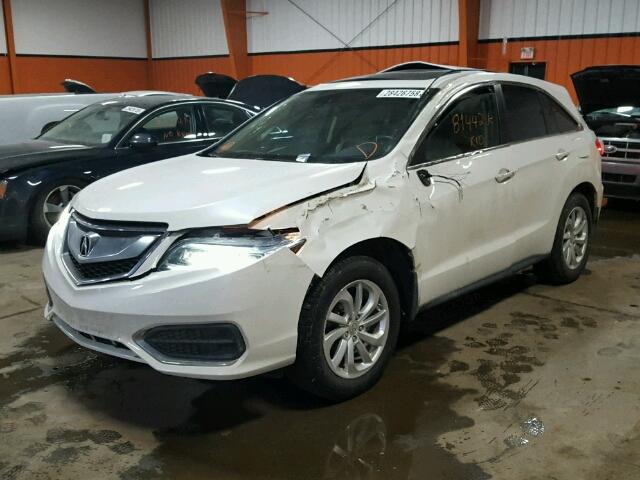 5J8TB4H59GL804399 - 2016 ACURA RDX TECHNO WHITE photo 2