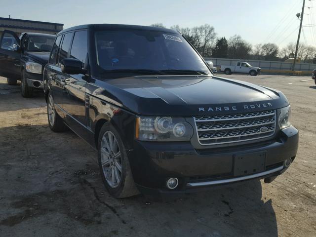 SALMF1E49BA333434 - 2011 LAND ROVER RANGE ROVE BLACK photo 1