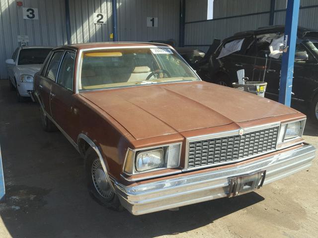 1W19A8R484105 - 1978 CHEVROLET MALIBU CLC BROWN photo 1