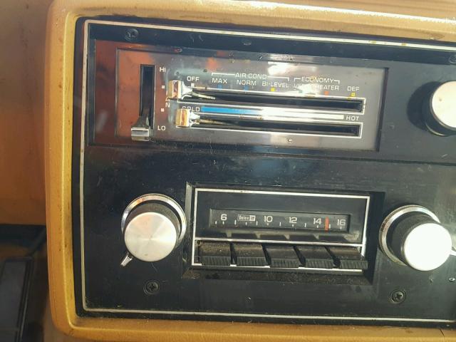 1W19A8R484105 - 1978 CHEVROLET MALIBU CLC BROWN photo 9