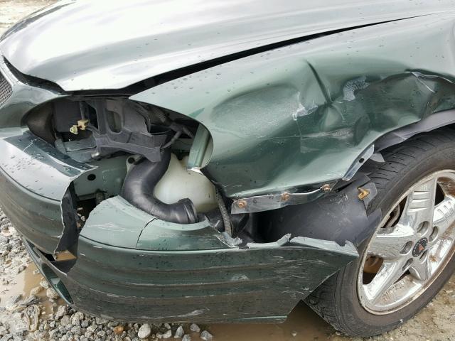 1G2NF12F42C189138 - 2002 PONTIAC GRAND AM S Yaşıl foto 9