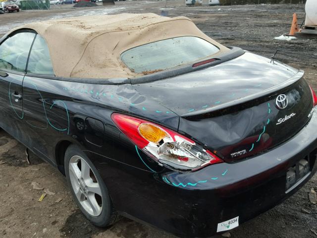 4T1FA38P44U034947 - 2004 TOYOTA CAMRY SOLA BLACK photo 9