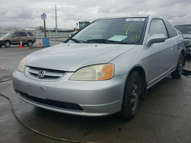1HGEM22972L003529 - 2002 HONDA CIVIC EX Gümüş foto 2