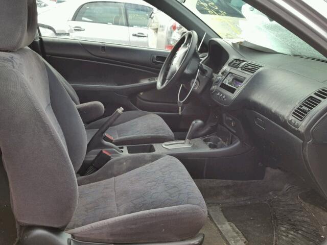 1HGEM22972L003529 - 2002 HONDA CIVIC EX Gümüş foto 5