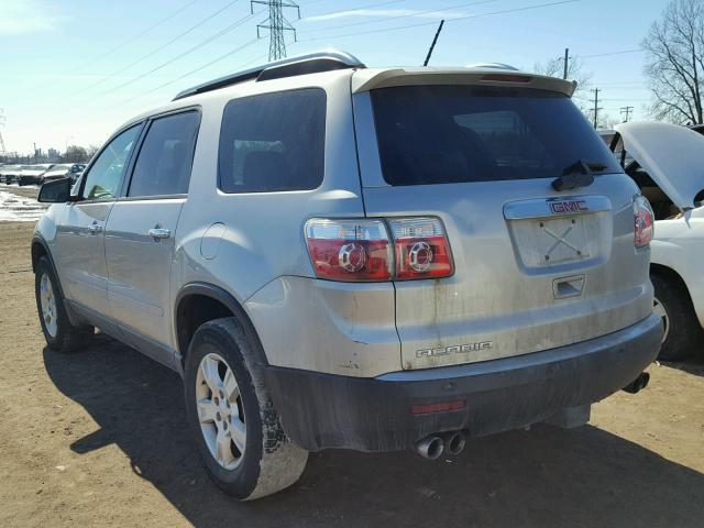 1GKER13768J204063 - 2008 GMC ACADIA SLE SILVER photo 3