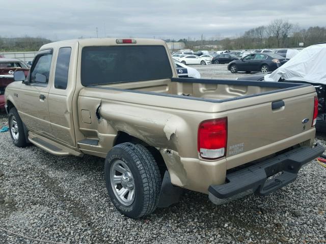 1FTYR14V4YTB02447 - 2000 FORD RANGER SUP TAN photo 3