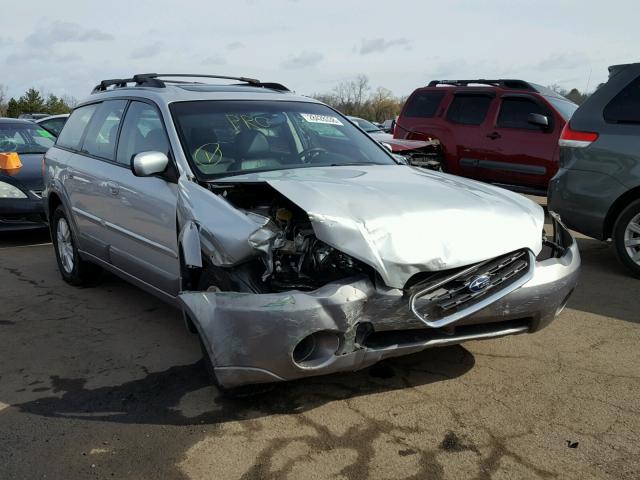 4S4BP62C557369168 - 2005 SUBARU LEGACY OUT SILVER photo 1