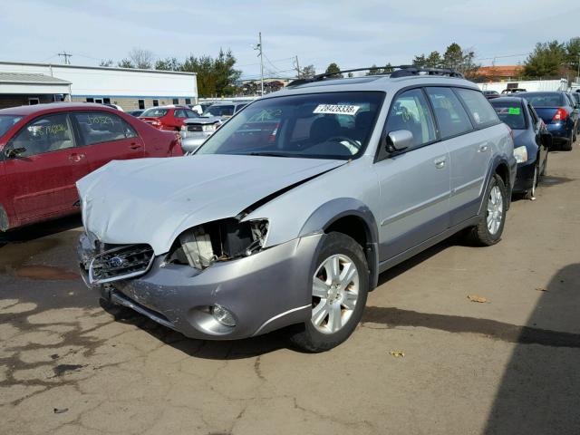 4S4BP62C557369168 - 2005 SUBARU LEGACY OUT SILVER photo 2