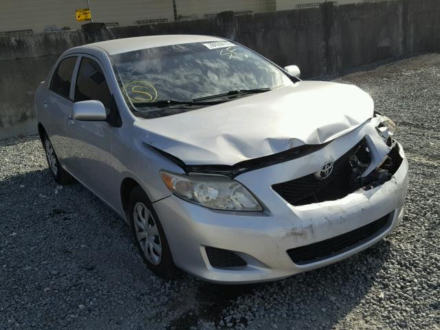 1NXBU40E59Z094135 - 2009 TOYOTA COROLLA BA SILVER photo 1