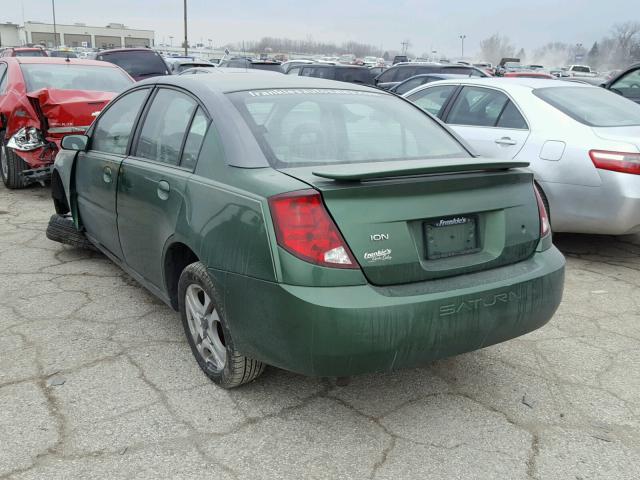 1G8AL52F13Z120412 - 2003 SATURN ION LEVEL მწვანე ფოტო 3
