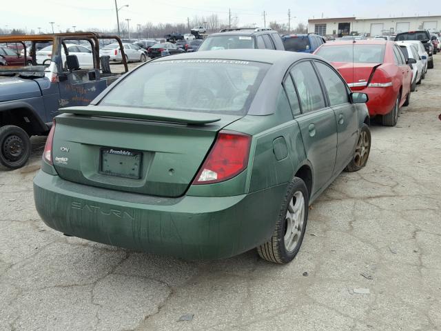 1G8AL52F13Z120412 - 2003 SATURN ION LEVEL მწვანე ფოტო 4