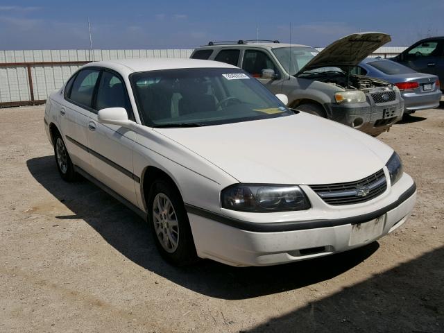 2G1WF52E559238849 - 2005 CHEVROLET IMPALA WHITE photo 1