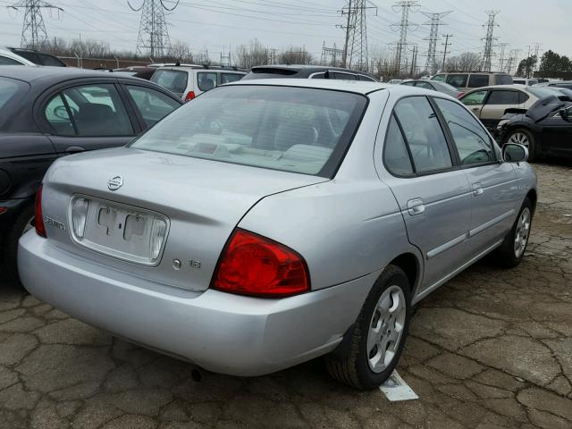 3N1CB51DX5L503540 - 2005 NISSAN SENTRA 1.8 SILVER photo 4