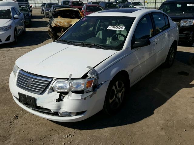 1G8AL52F65Z134390 - 2005 SATURN ION LEVEL WHITE photo 2