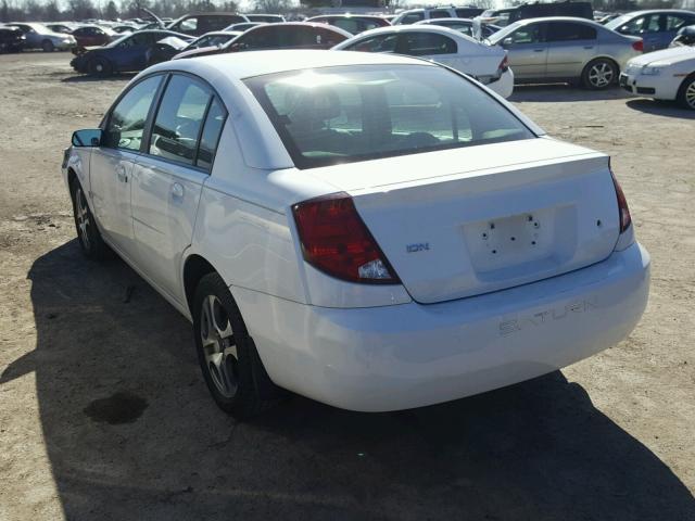 1G8AL52F65Z134390 - 2005 SATURN ION LEVEL WHITE photo 3