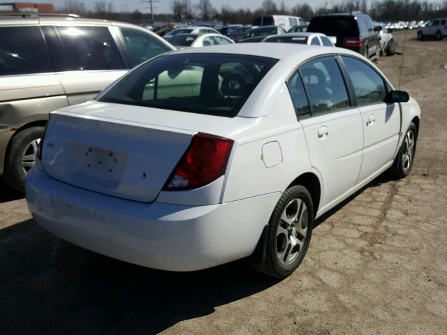 1G8AL52F65Z134390 - 2005 SATURN ION LEVEL WHITE photo 4