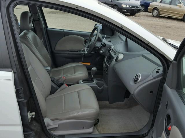 1G8AL52F65Z134390 - 2005 SATURN ION LEVEL WHITE photo 5