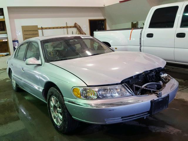 1LNHM97V12Y620451 - 2002 LINCOLN CONTINENTA SILVER photo 1