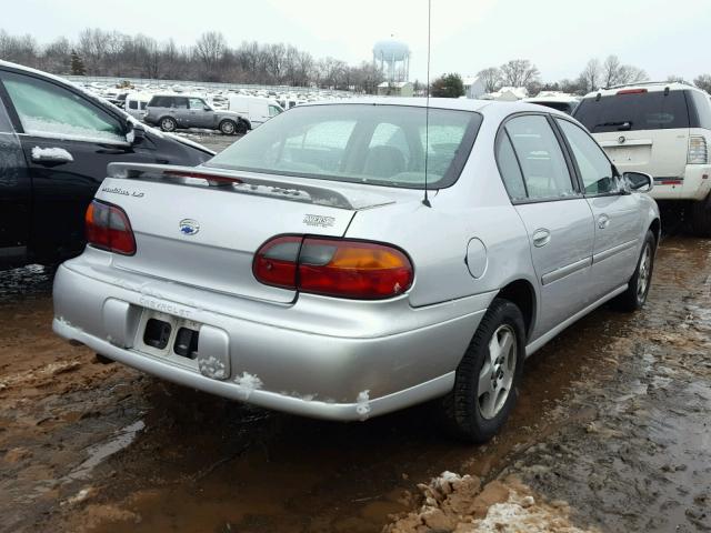 1G1NE52J83M683632 - 2003 CHEVROLET MALIBU LS ვერცხლისფერი ფოტო 4
