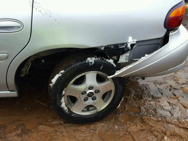 1G1NE52J83M683632 - 2003 CHEVROLET MALIBU LS ვერცხლისფერი ფოტო 9