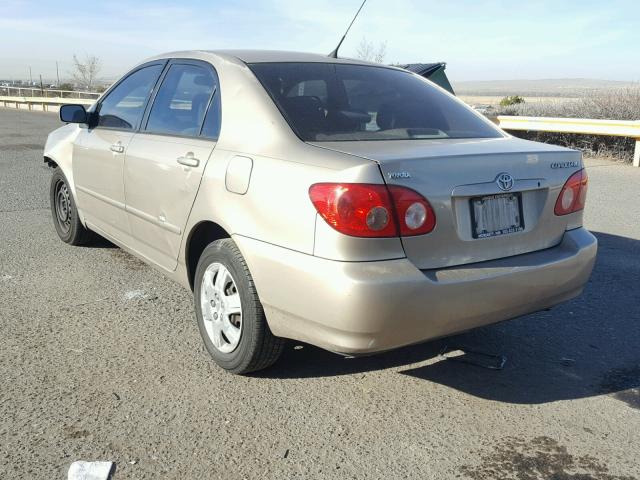 1NXBR30E86Z679783 - 2006 TOYOTA COROLLA CE GOLD photo 3