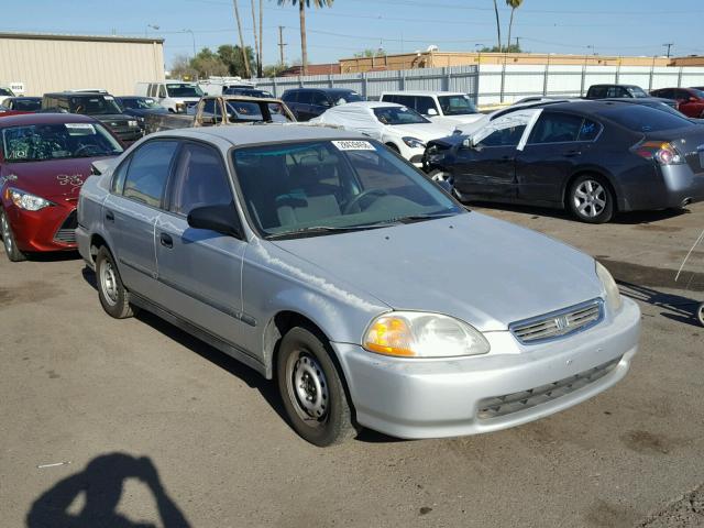 2HGEJ6526TH528241 - 1996 HONDA CIVIC DX SILVER photo 1