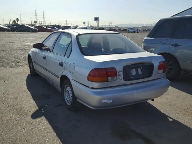 2HGEJ6526TH528241 - 1996 HONDA CIVIC DX SILVER photo 3