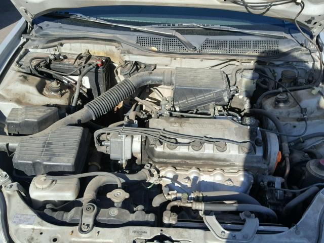 2HGEJ6526TH528241 - 1996 HONDA CIVIC DX SILVER photo 7