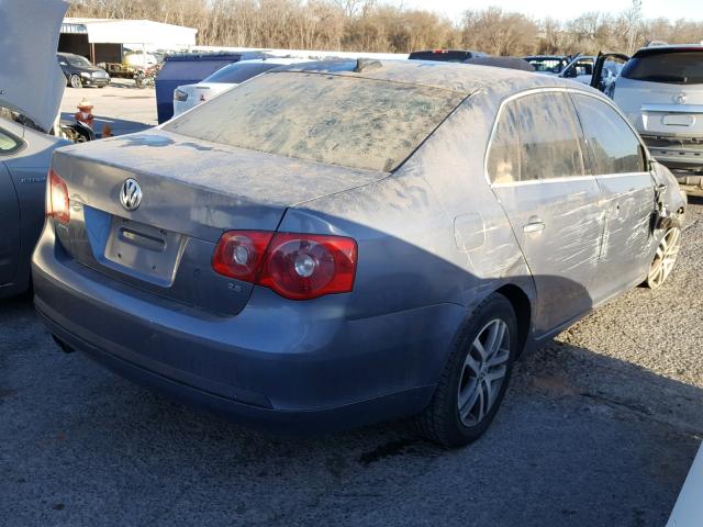 3VWSF71K06M633715 - 2006 VOLKSWAGEN JETTA 2.5 GRAY photo 4