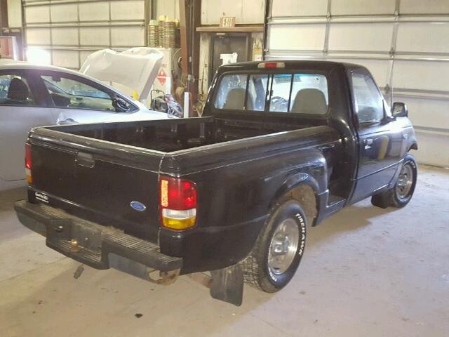 1FTCR10A4TPA71053 - 1996 FORD RANGER BLACK photo 4