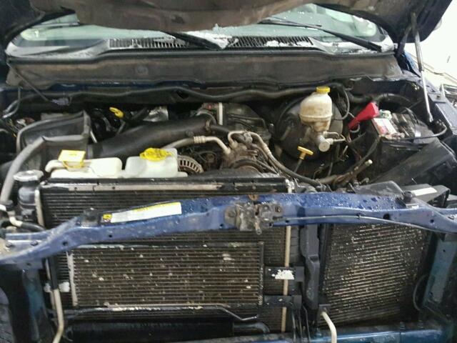 1D7HU18297J539763 - 2007 DODGE RAM 1500 S BLUE photo 7