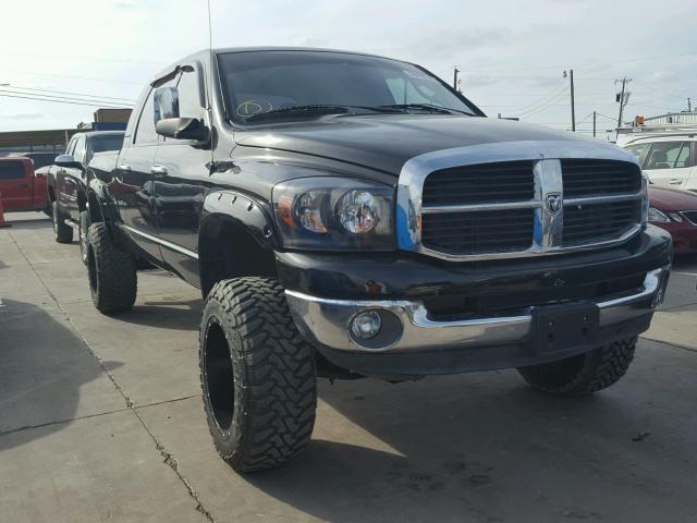 3D7KS29A47G795401 - 2007 DODGE RAM 2500 BLACK photo 1