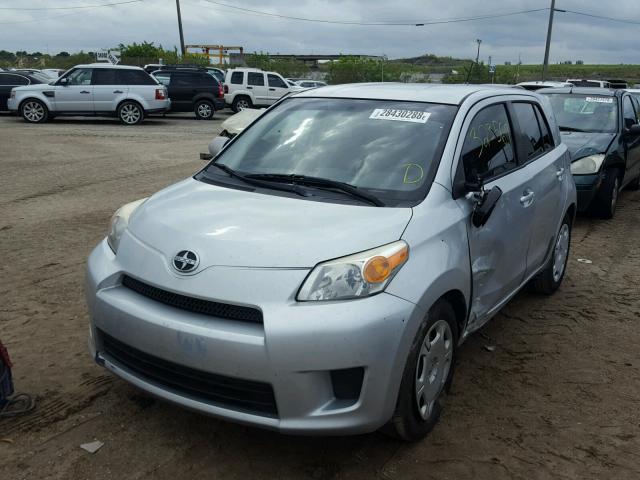 JTKKU10408J023623 - 2008 SCION XB SILVER photo 2