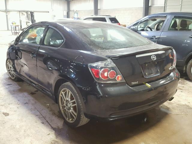 JTKDE3B78A0304735 - 2010 TOYOTA SCION TC BLACK photo 3