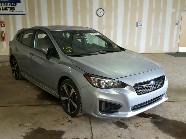 4S3GTAL69H3711413 - 2017 SUBARU IMPREZA SP SILVER photo 1