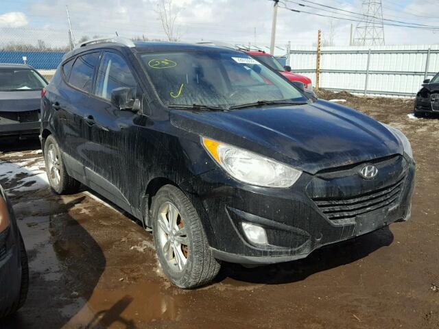 KM8JUCAC5CU337582 - 2012 HYUNDAI TUCSON GLS BLACK photo 1