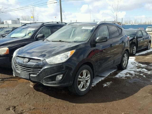 KM8JUCAC5CU337582 - 2012 HYUNDAI TUCSON GLS BLACK photo 2