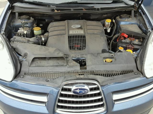 4S4WX86C964411092 - 2006 SUBARU B9 TRIBECA BLUE photo 7