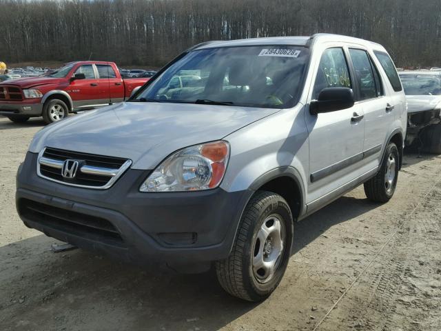 SHSRD784X3U118387 - 2003 HONDA CR-V LX SILVER photo 2