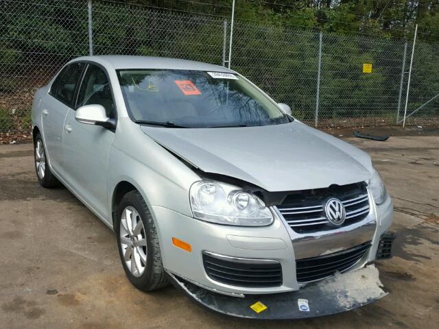 3VWAX7AJ9AM153066 - 2010 VOLKSWAGEN JETTA LIMI SILVER photo 1