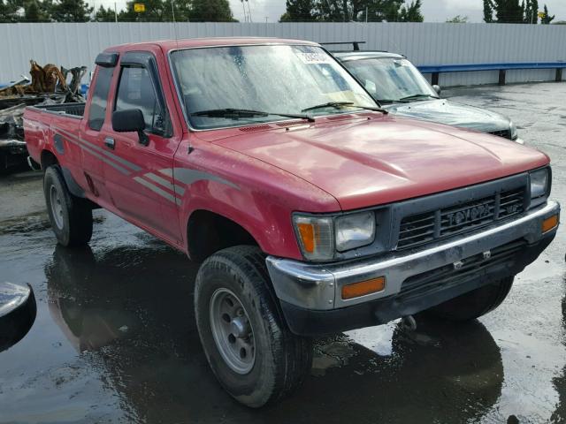 JT4VN13G0M5046149 - 1991 TOYOTA PICKUP 1/2 RED photo 1