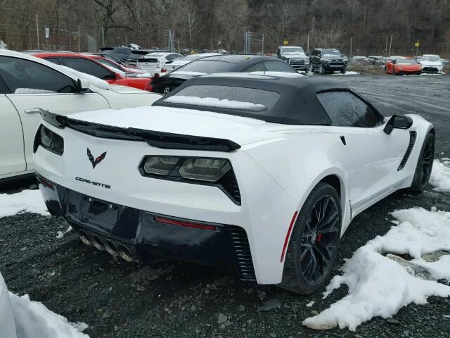 1G1YU3D63F5607652 - 2015 CHEVROLET CORVETTE S WHITE photo 4