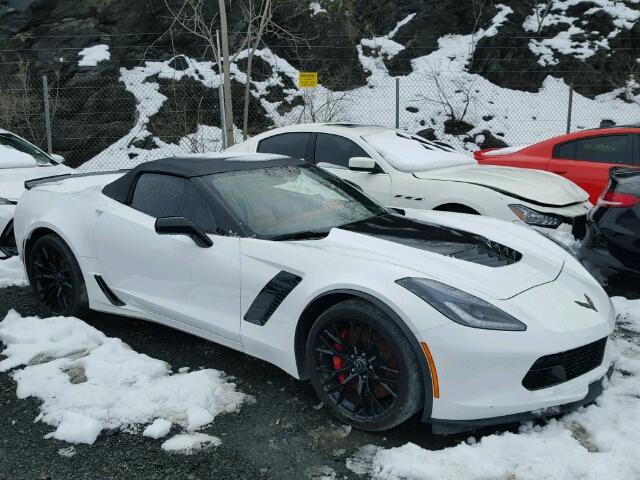 1G1YU3D63F5607652 - 2015 CHEVROLET CORVETTE S WHITE photo 9