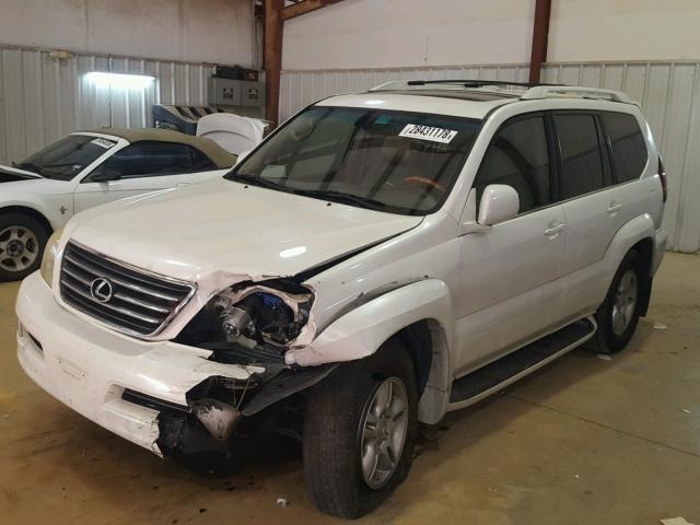 JTJBT20X140043743 - 2004 LEXUS GX 470 WHITE photo 2