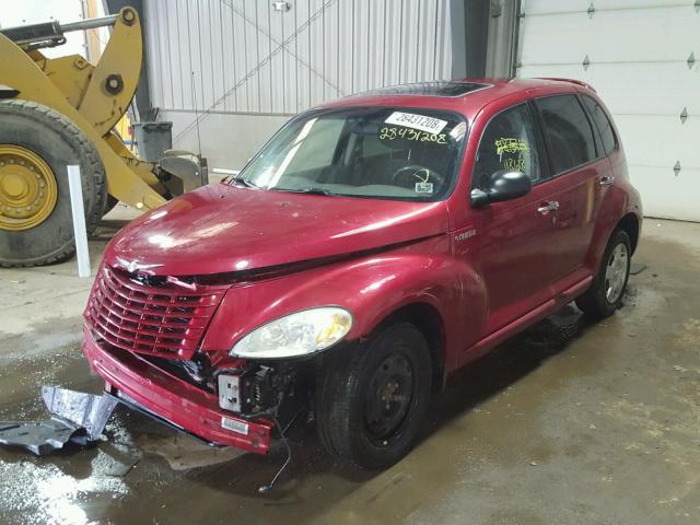 3C4FY4BB81T301094 - 2001 CHRYSLER PT CRUISER BURGUNDY photo 2