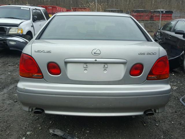 JT8BD69S210147795 - 2001 LEXUS GS 300 SILVER photo 9