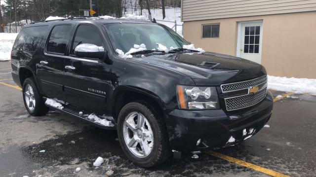 1GNSKJE77DR107604 - 2013 CHEVROLET SUBURBAN K BLACK photo 1