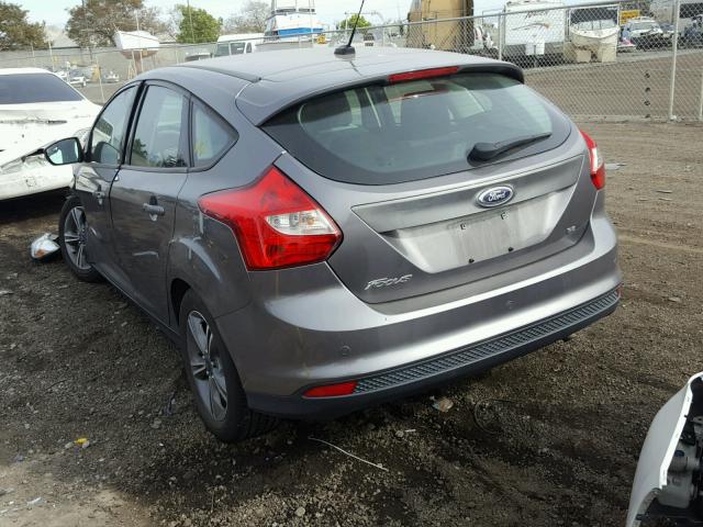 1FADP3K21EL230185 - 2014 FORD FOCUS SE GRAY photo 3