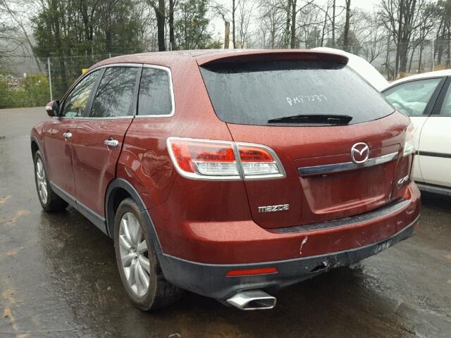 JM3TB28A180140271 - 2008 MAZDA CX-9 RED photo 3